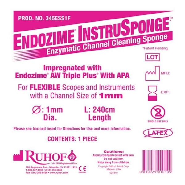 Enzymatic Sponge Endozime Instrusponge 1 mm 100/Ca